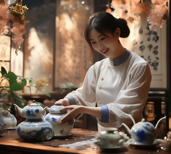 端茶,服务端的茶文化 端茶,服务端的茶文化